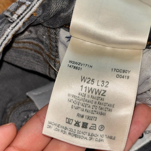 Wrangler jeans greyish black straight leg - Picture 4 of 4